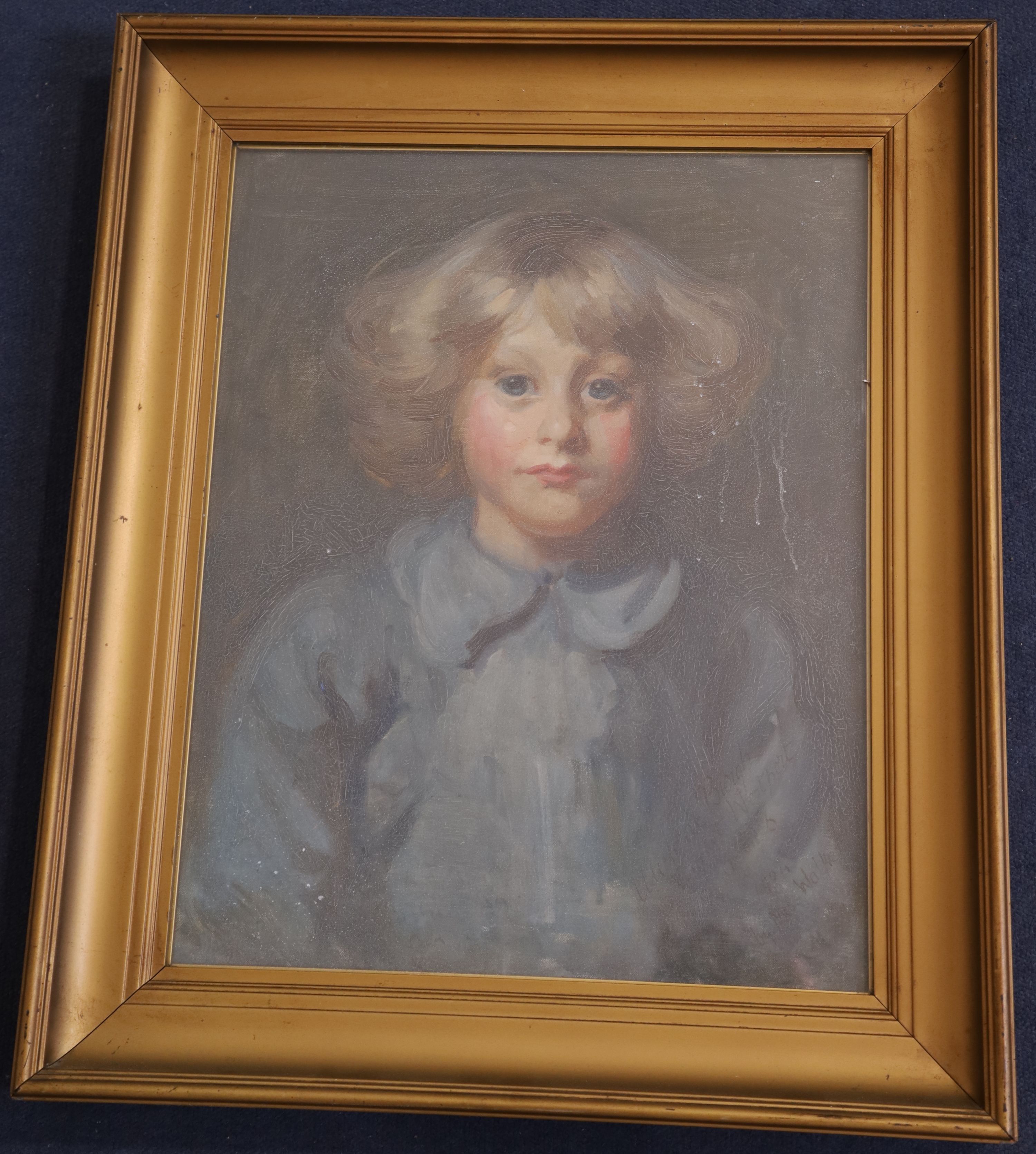 Mrs Walker Portrait of Viscount Westport, when a boy aged 6 50.75 x 38.75cm